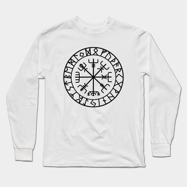 Vegvisir Long Sleeve T-Shirt by valentinahramov